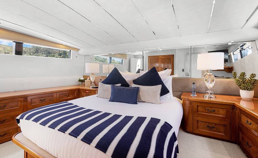 Vivid Cruises on Oscar II Master Bedroom