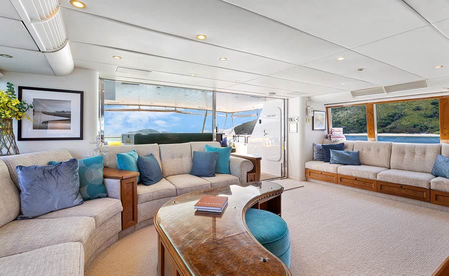 Vivid Cruises on Oscar II Main Saloon