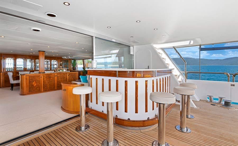 Boat Hire on Oscar II Outdoor Bar Boat Hire on Oscar II Outdoor Bar