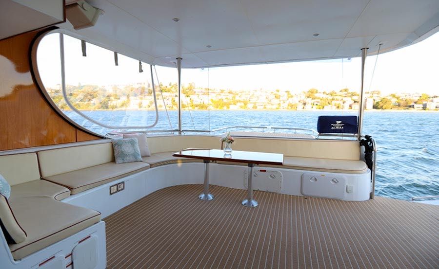 Boat Hire on Passion Outdoor Seating Area