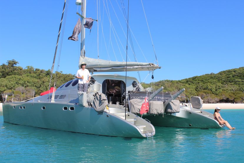 Ricochet Boat Hire aft deck Ricochet Boat Hire aft deck
