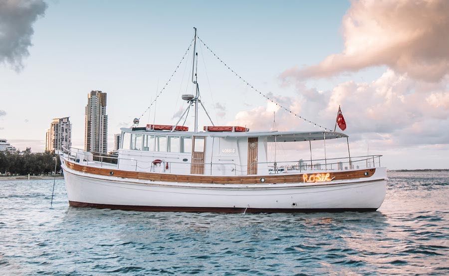 Boat Hire on Rosie Gold Coast Boat Hire on Rosie Gold Coast