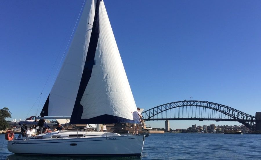 colina sail sydney Harbour