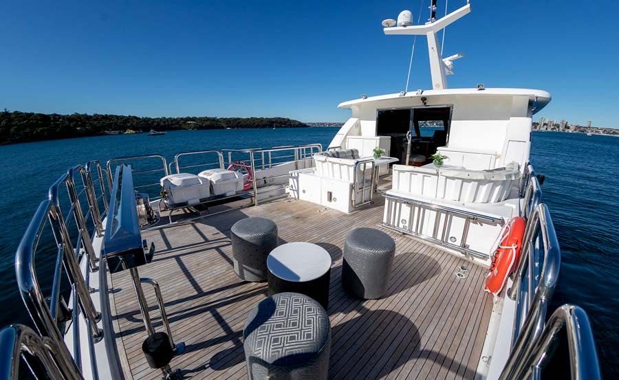 Harbour Cruises on Salt Upper deck
