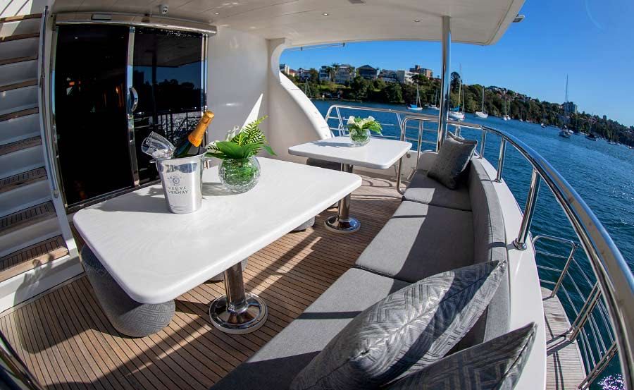 Harbour Cruises on Salt Lower deck