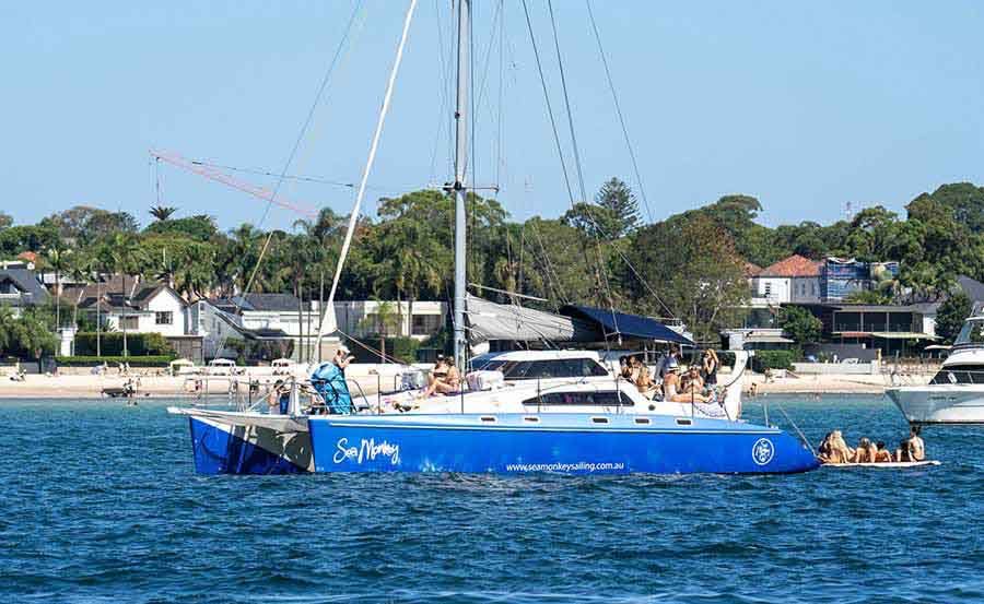New Years Eve Cruises on Sea Monkey starboard New Years Eve Cruises on Sea Monkey starboard