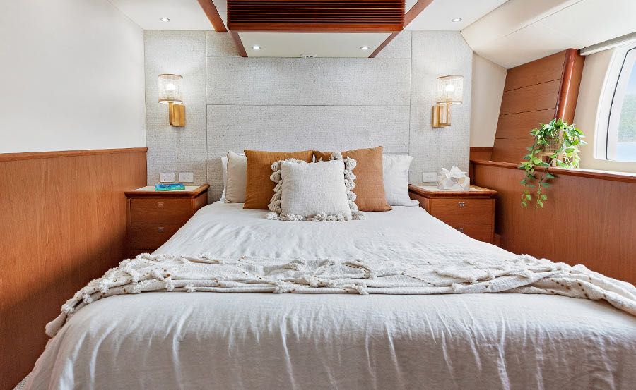 Whitsundays Super Yacht Hire on Segara guest room Whitsundays Super Yacht Hire on Segara guest room