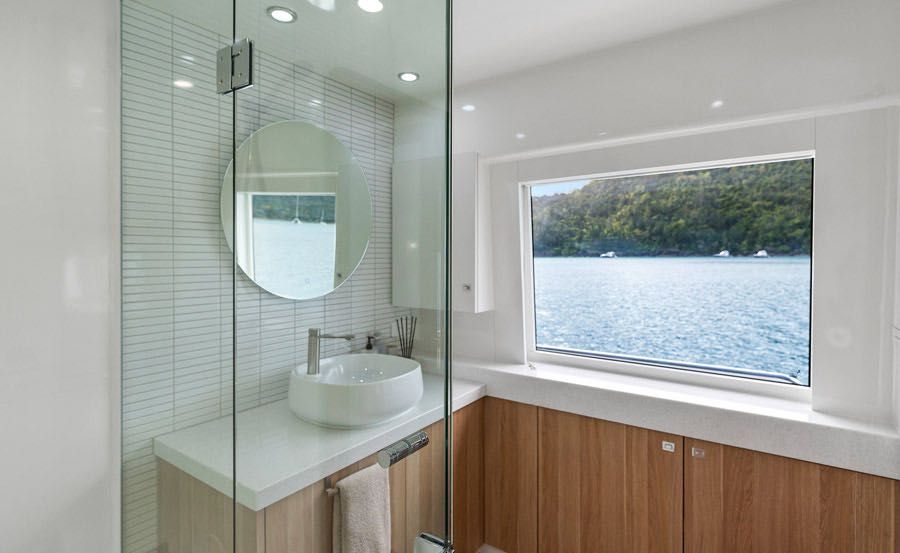 Whitsundays Super Yacht Hire on Segara Bathroom Whitsundays Super Yacht Hire on Segara Bathroom