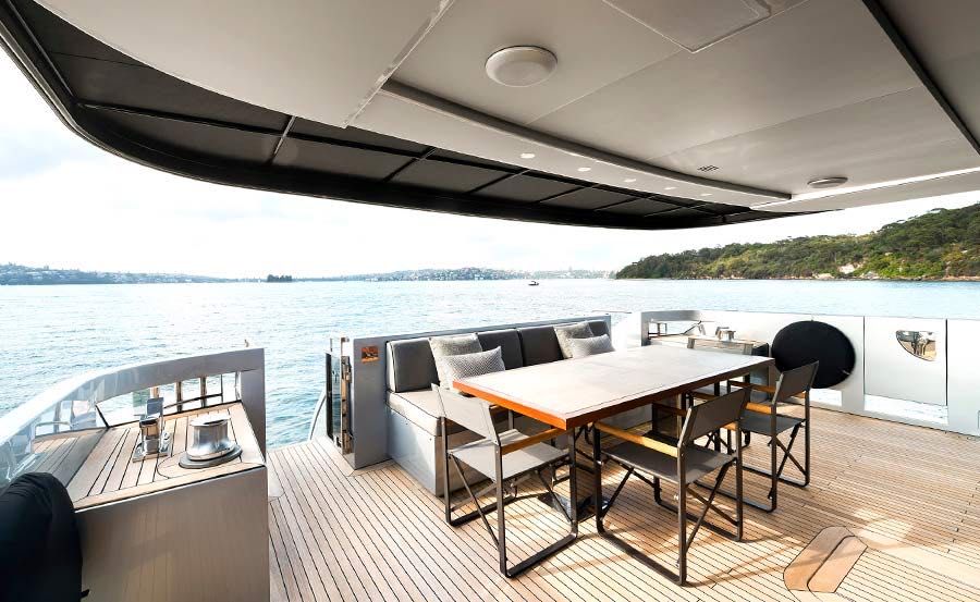 New Years Eve On Shadow Lower deck towards bow New Years Eve On Shadow Lower deck towards bow