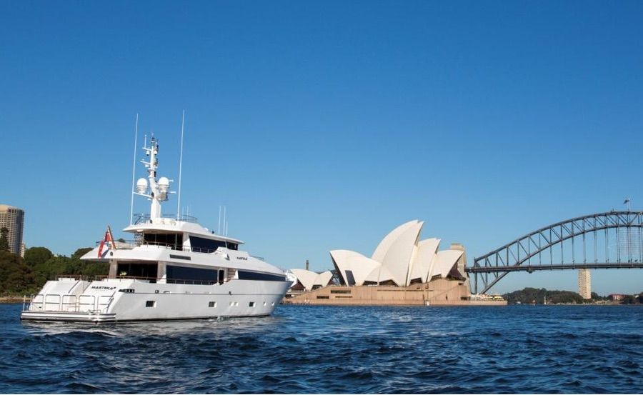 Masteka II Super Yacht Hire on Sydney Harbour Masteka II Super Yacht Hire on Sydney Harbour