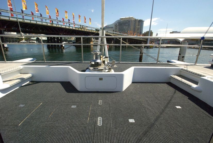 Sydney Crystal Harbour Cruises stern Sydney Crystal Harbour Cruises stern