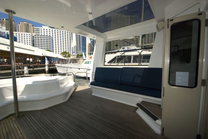 Sydney Crystal Harbour Cruises undercover seating Sydney Crystal Harbour Cruises undercover seating