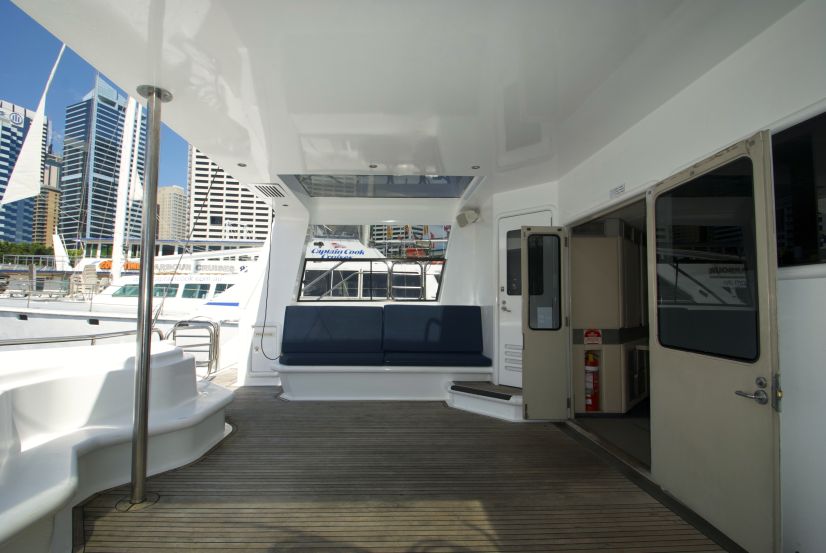 Sydney Crystal Harbour Cruises undercover seating Sydney Crystal Harbour Cruises undercover seating