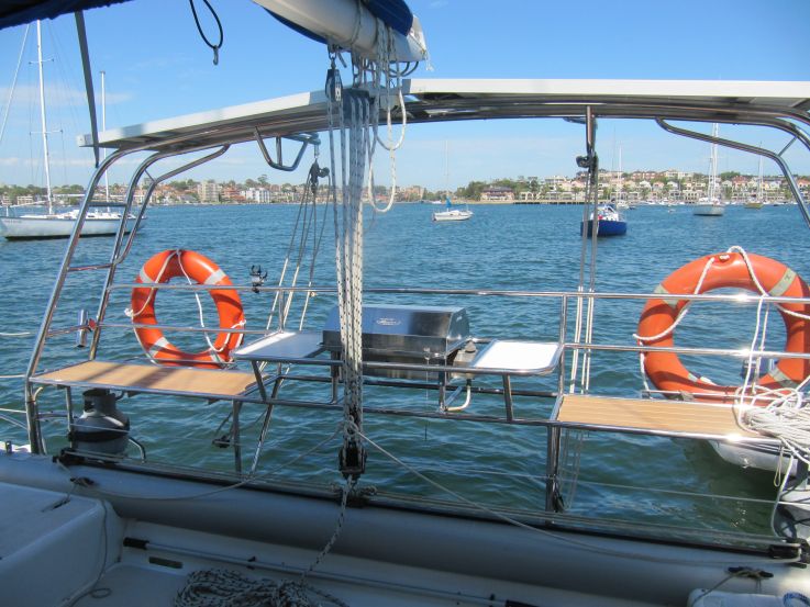 Top Cat Boat Hire stern Top Cat Boat Hire stern