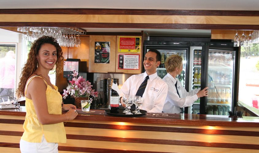 Vagabond Spirit Harbour Cruises bar