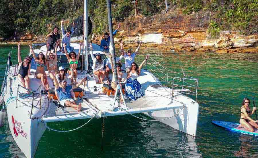 What's Kraken Boat Hire on bow trampolines