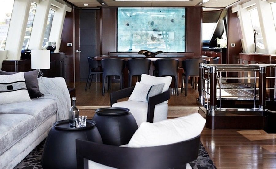 Whitsunday super yacht hire on Quantum saloon Whitsunday super yacht hire on Quantum saloon