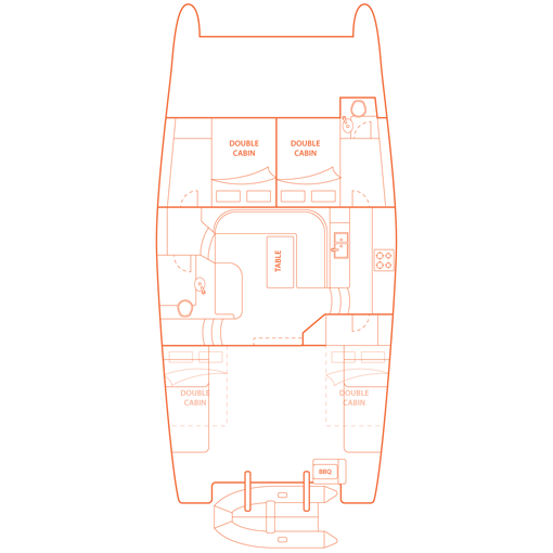 Whitsundays sailing on Divocean cabin layout Whitsundays sailing on Divocean cabin layout