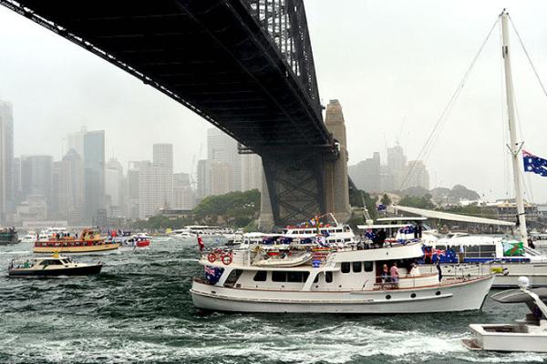 The best way to enjoy Australia Day on the water