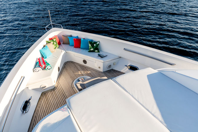 boat hire on AQA view deck