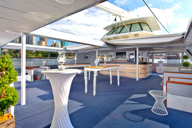 Aussie Magic Boat Hire for School Formal Event