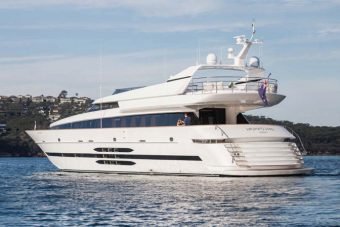 Sydney Harbour Super Yacht on a Term Charter
